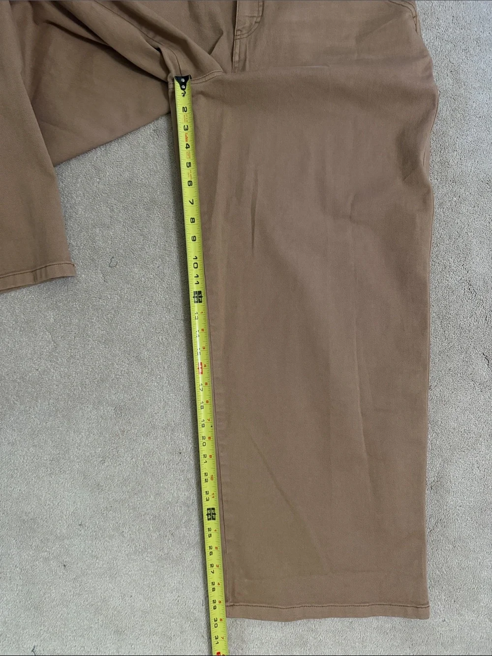Pilcro high rise Wide-Leg Jeans in Brown